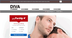 Desktop Screenshot of divamag.gay-parship.com