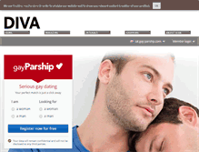 Tablet Screenshot of divamag.gay-parship.com