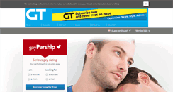 Desktop Screenshot of gaytimes.gay-parship.com