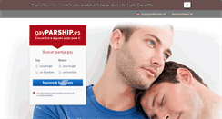 Desktop Screenshot of es.gay-parship.com