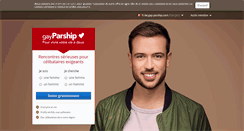 Desktop Screenshot of fr-be.gay-parship.com